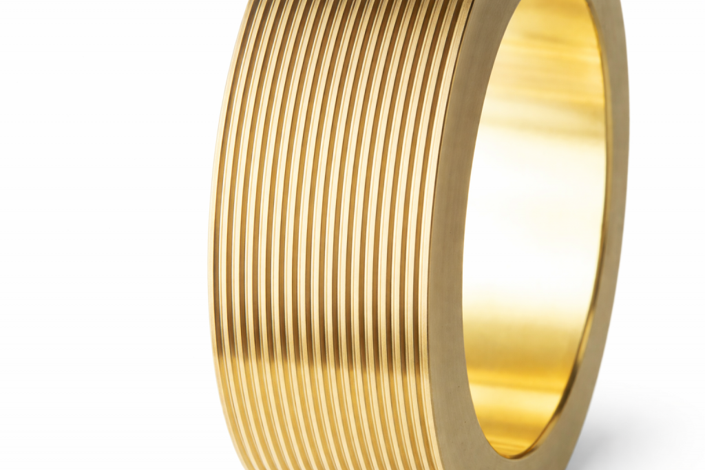 Schleifring Messing breit